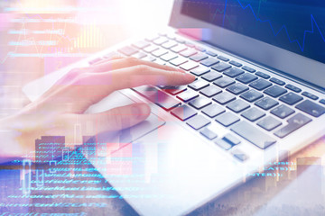 Poster - Programming, computing and technology concept