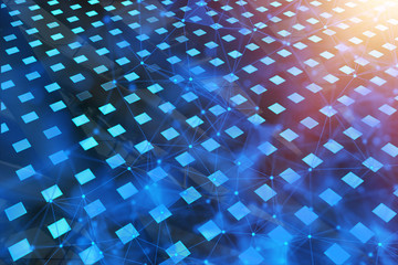 Fototapete - Abstract digital wallpaper