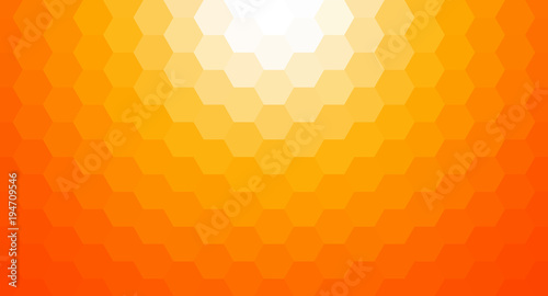 Orange mosaic background