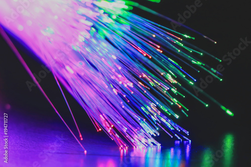 Fototapeta Abstract Background Fiber Optics Close Up Computer Communication Technology Optical Lighting Fototapeta4u Pl Background Fiber Optics Close Up