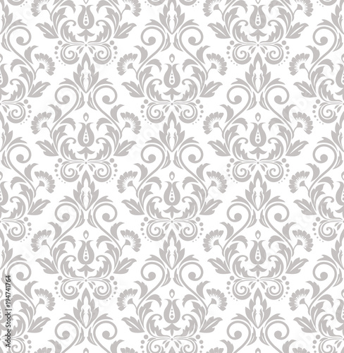 tapeta-w-stylu-baroku-bezszwowe-tlo-wektor-bialy-i-szary-ornament-kwiatowy-graficzny-wzor-wektor