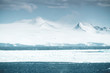 Panorama of huge Mountains - Antarctica