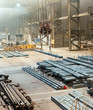 © davit85 - Warehouse metal blank. Electroplating plant for the metal.
