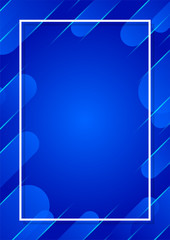 Poster - Cover with Flat Dynamic geometric Design. Cool colorful backgrounds. Applicable for Banners, Placards, Posters, Flyers. Eps10 vector template.