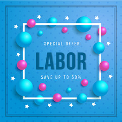 Poster - Cover with Flat Dynamic geometric Design. Cool colorful backgrounds. Applicable for Banners, Placards, Posters, Flyers. Eps10 vector template.