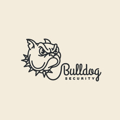 Poster - Bulldog logo