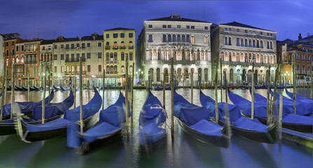 Fototapete - Venedig Canale Grande Abendstimmung Panorama