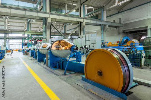 Fotografía Modern cable factory