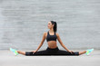 © zhagunov_a - young flexible girl showing her stretching