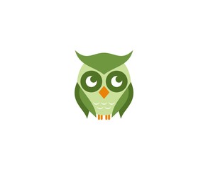 Canvas Print - Owl logo