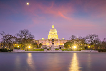 Fototapete - The United States Capitol building DC