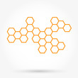 © estherpoon - Honeycomb background texture