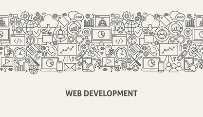 Poster - Web Development Banner Concept