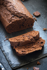 Canvas Print - Chocolate Pound Cake