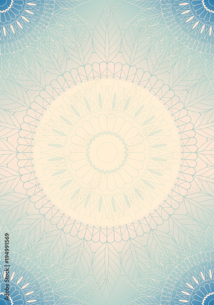 Vector templates in boho style. Beautiful background for invitations ...