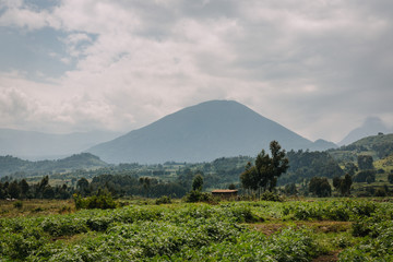 vulcano in Rwanda 