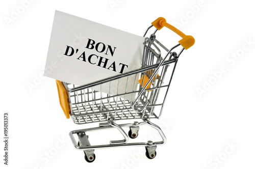 Carte Bon D Achat Posee Dans Un Chariot De Supermarche Buy This Stock Photo And Explore Similar Images At Adobe Stock Adobe Stock