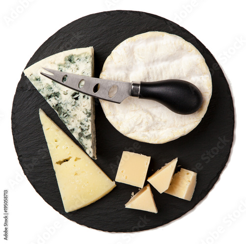 Photo Different sorts of cheese