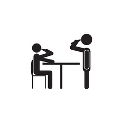 drinking alcohol together icon. Detailed icon of friendship and relationships icon. Premium quality graphic design. One of the collection icon for websites, web design, mobile app