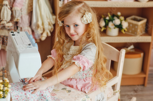 baby with beautiful hair