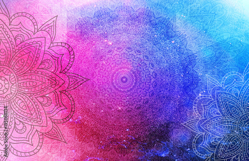 Fotografia Mandala Background