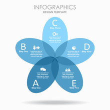 Infographic Template. Vector Illustration. Can Be Used For Workflow Layout, Diagram, Business Step Options, Banner.