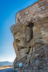 Wall Mural - Castigilione di Sicilia, a small town  situated close to Mount Etna, in the Sician Region of Catania