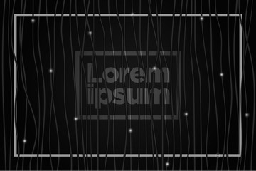 Poster - Color background with vertical line stripe pattern and luxury circle. Vector abstract background
