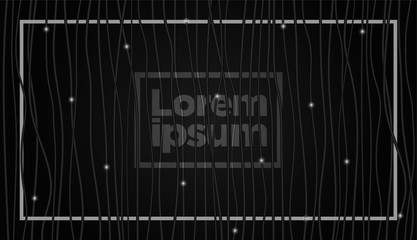 Poster - Color background with vertical line stripe pattern and luxury circle. Vector abstract background