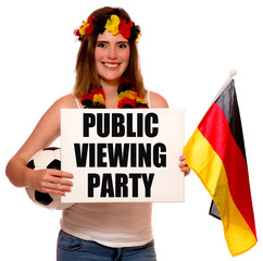 Poster - Public Viewing Party