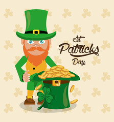 Saint patricks day vector illustration graphic design