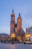 Fototapeta Miasto - Old City of Krakow in the morning