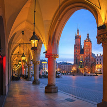 Old City Of Krakow In The Morning