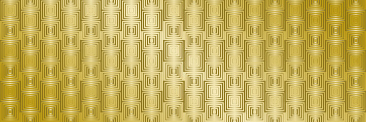Aufkleber - horizontal abstract elegant gold design for pattern and background,vector illustration