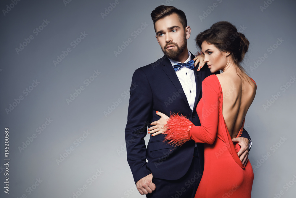 blue sequin prom dress Primavera Couture 4104 - Side Slit Sequin Prom Dress 10 / Crystal Blue