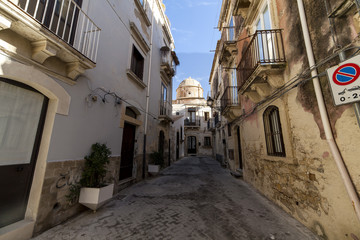 Wall Mural - Street of Ortigia