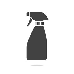 Wall Mural - Spray bottle icon vector isolated