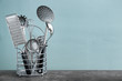 © Africa Studio - Metal cooking utensils on table