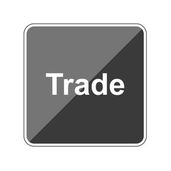 Sticker - Trade - Reflektierender App Button