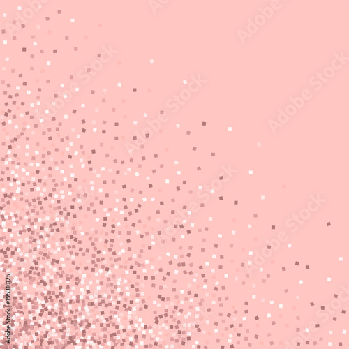 Pink Gold Glitter Scattered Bottom Left Corner With Pink Gold Glitter On Pink Background Uncommon Vector Illustration Buy This Stock Vector And Explore Similar Vectors At Adobe Stock Adobe Stock