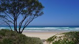Fototapeta Sawanna - Küste | Strand von Byron Bay in Australien