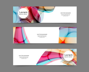 Wall Mural - Web banner templates