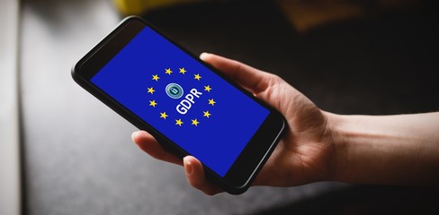 Poster - Composite image of european union locked