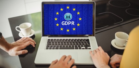 Poster - Composite image of european union locked