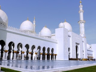 Mosquée Abu Dhabi Émirats Arabes Unis (4)