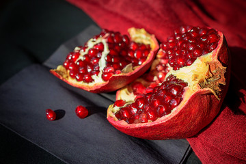 Wall Mural - Ripe pomegranate