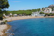 Spain Costa Brava, Cala Montgo beach in l'Escala town, Catalonia, Alt Emporda, Girona, Mediterranean sea