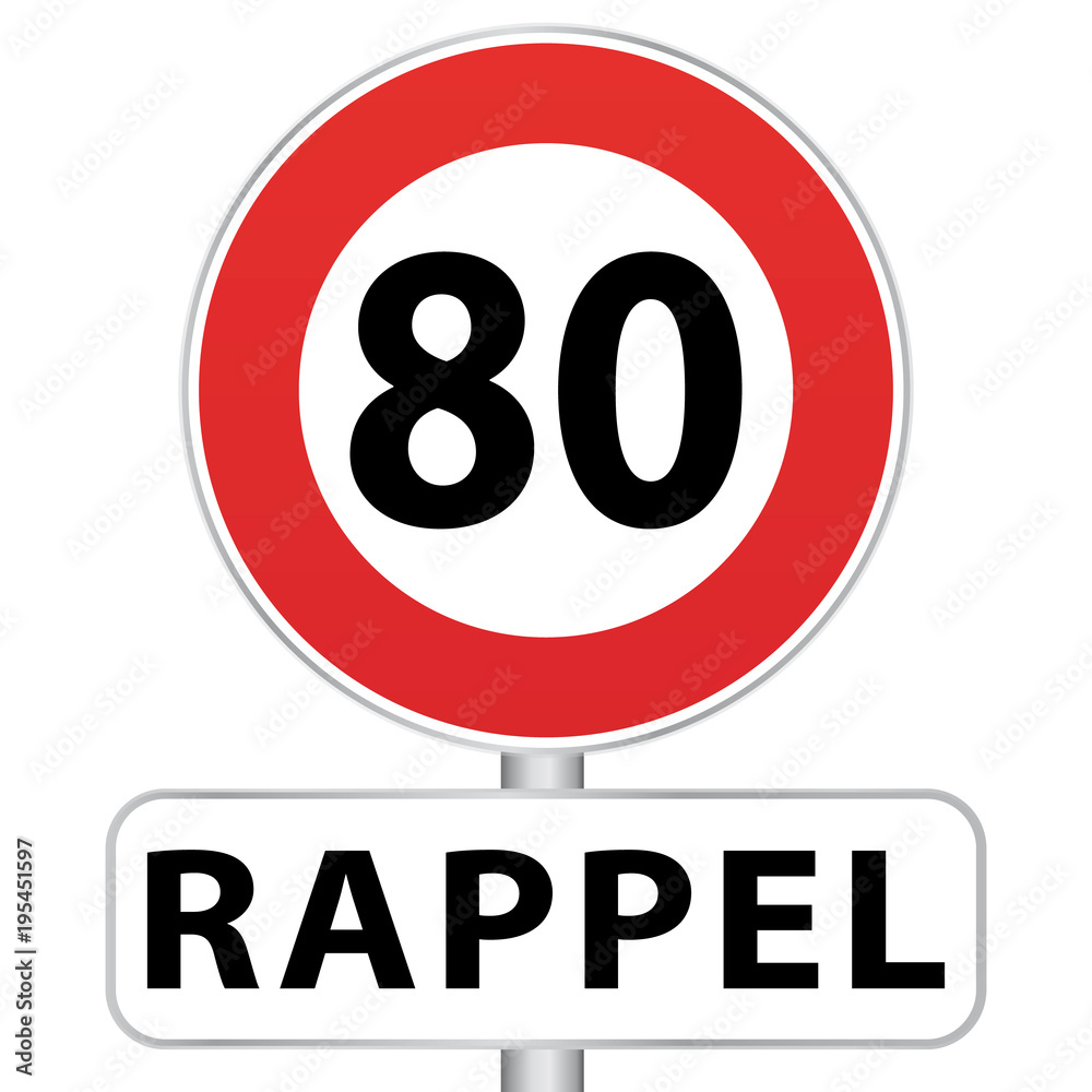 Autocollant Plaque Immatriculation 13 4R Marquage Limite Vitesse 80 Km/h Autocollant Homologué EU Plan Camion - Foto 4