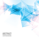 Fototapeta Abstrakcje - abstract triangle background