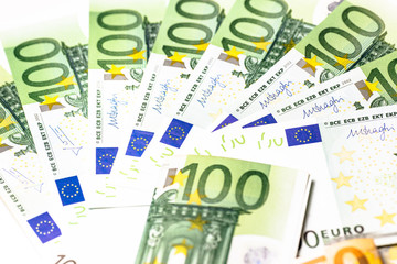 Euro Money. euro cash background. Euro Money Banknotes